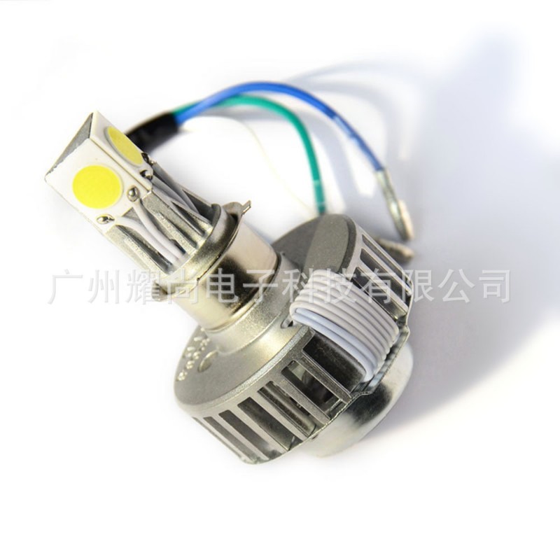 M3 銀色 三麵摩托車車燈 LED摩托車車燈工廠,批發,進口,代購