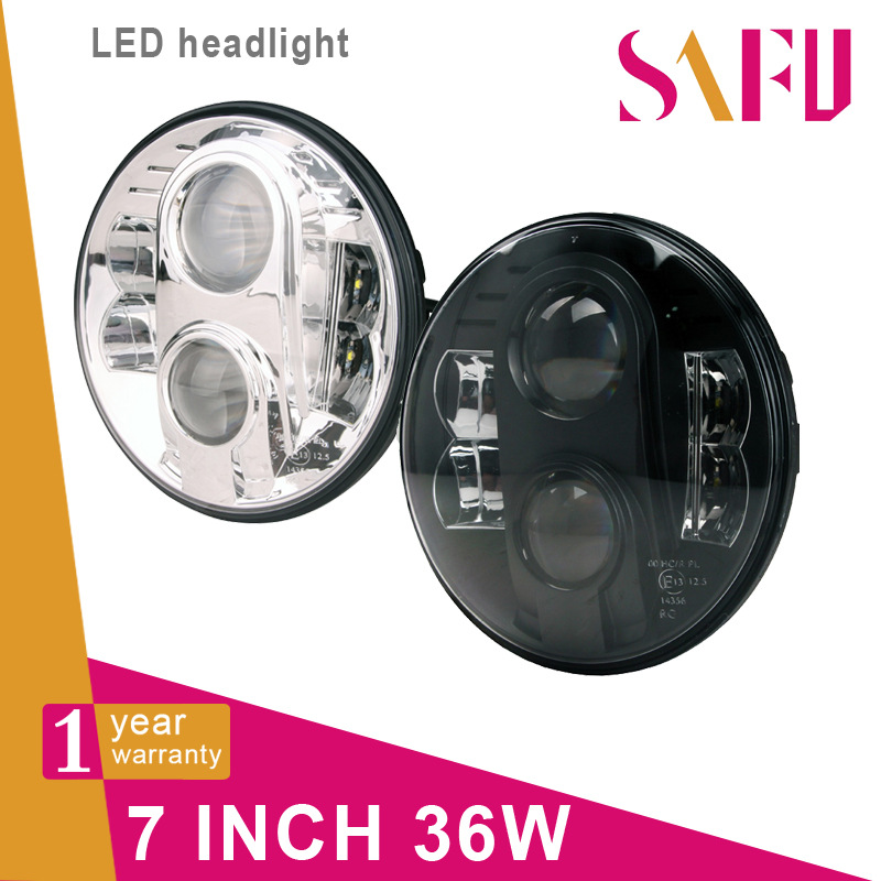 炫孚jeep牧馬人LED大燈，7英寸圓形led大燈7"LOW HEADLIGHT工廠,批發,進口,代購
