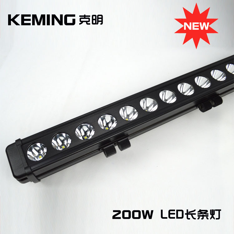 克明新款330型號200W LED長條燈 LED特種照明燈 越野車頂燈前照燈工廠,批發,進口,代購