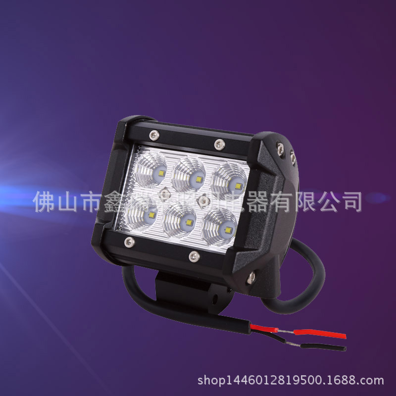 廠傢爆款18W 汽車LED工作燈 LED長條燈車頂燈越野燈 CREE 檢修燈工廠,批發,進口,代購