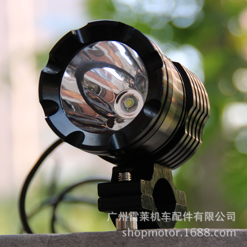 激光炮踏板車電動車摩托車led 超亮外置led大燈反光杯前射燈工廠,批發,進口,代購