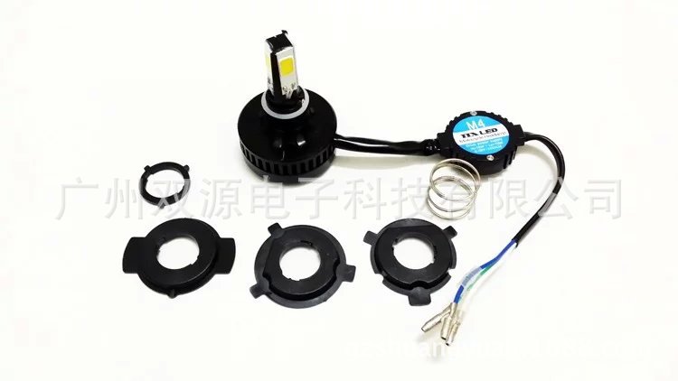 摩托車改裝LED4麵大功率大燈遠近一體化超亮LED前照燈工廠,批發,進口,代購