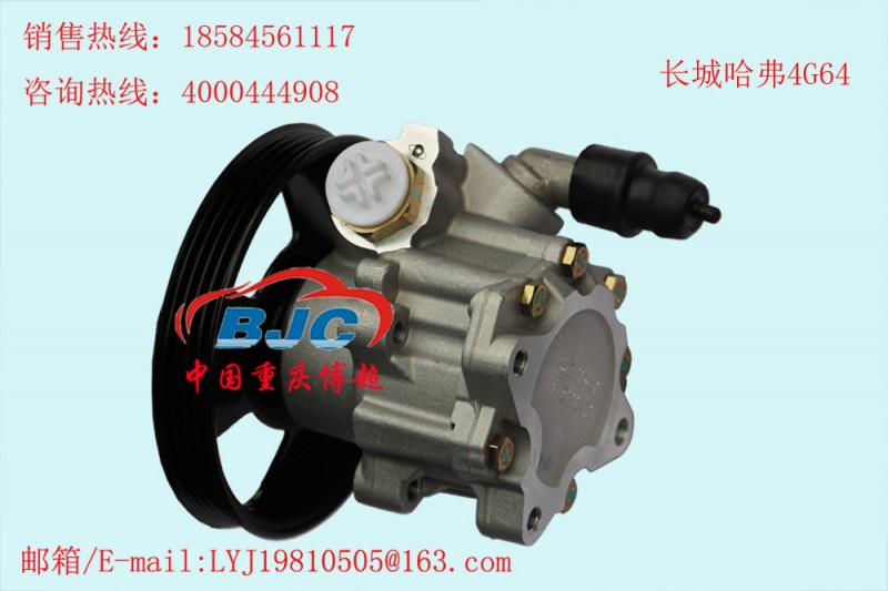 長城哈弗4G64汽油帶輪 助力泵Hover   Power steering pump工廠,批發,進口,代購