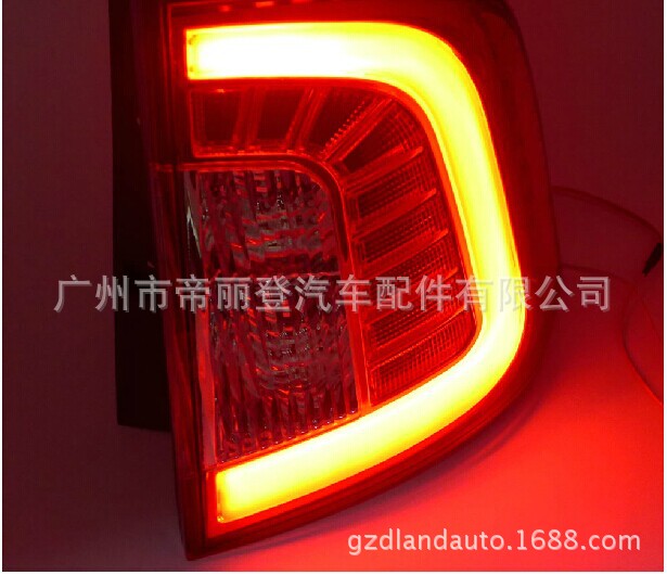 DLand09-13款福特銳界改裝C型LED尾燈總成 LED剎車燈 LED行車燈工廠,批發,進口,代購