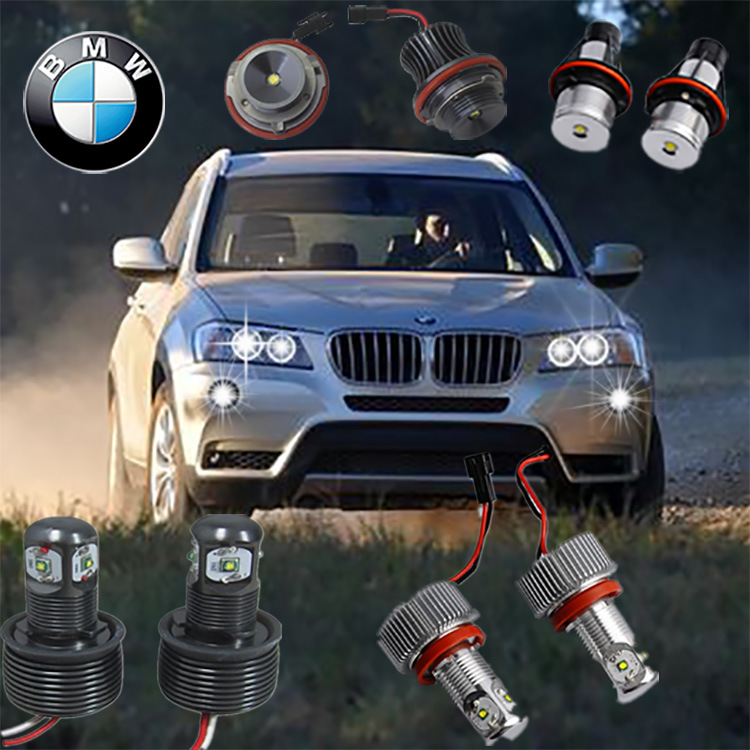 寶馬天使眼大燈 BMW天使眼 寶馬汽車專用LED天使眼工廠,批發,進口,代購