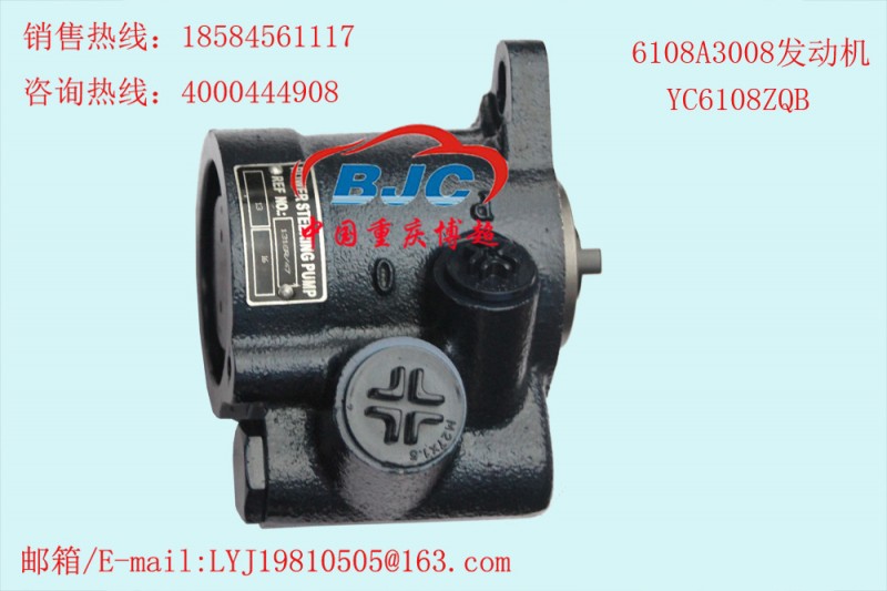 6108A3008發動機YC6108ZQB助力泵Power steering pump工廠,批發,進口,代購