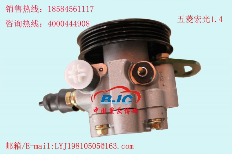 五菱宏光1.4排量發動機方向機助力泵轉向油泵Power steering pump工廠,批發,進口,代購