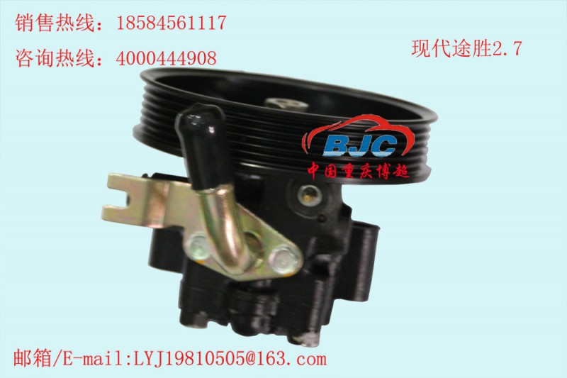 現代途勝2.7 助力泵Hyundai Tucson 2.7  Power steering pump工廠,批發,進口,代購