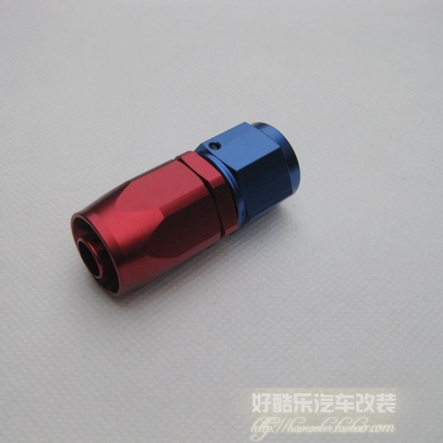 直AN4高性能油冷器油管紅藍快速接頭 防滲防漏Hose End Fittings工廠,批發,進口,代購