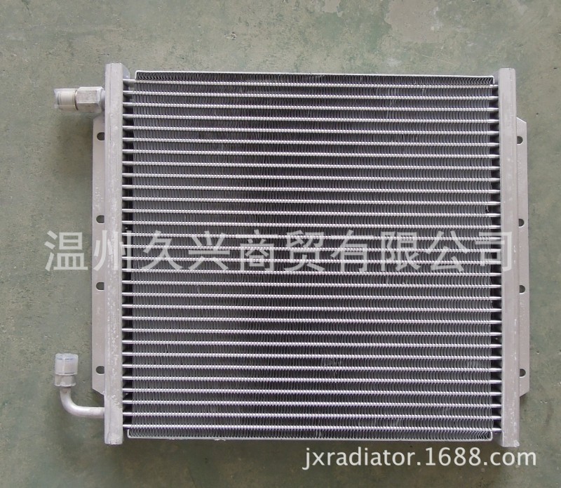 本公司專業生產銷售挖掘機空調冷凝器蒸發器工廠,批發,進口,代購