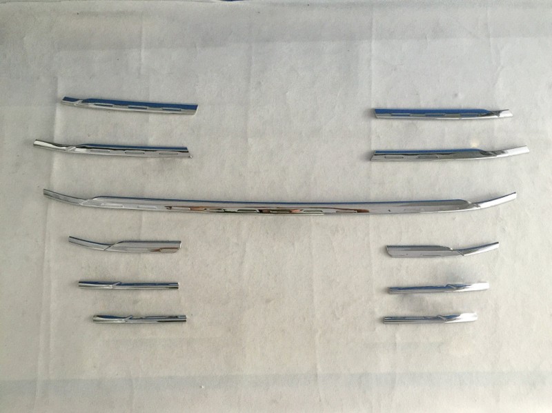 適用於奧迪A3/Q3/A4L/16款Q3中網亮條中網裝飾條中網專用改裝配件工廠,批發,進口,代購