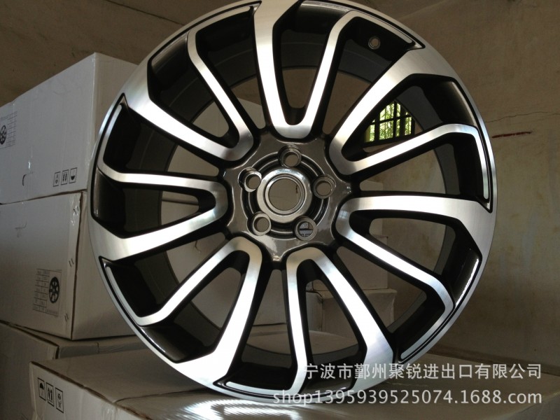 22寸新款陸虎攬勝TURBINE STYLE 7原裝輪轂工廠,批發,進口,代購