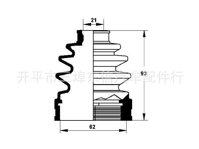 供應馬自達球籠防塵罩F024-22-540工廠,批發,進口,代購