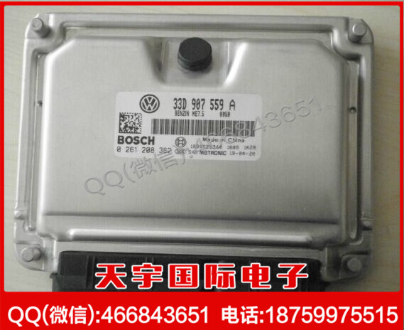 桑塔納3000汽車發動機電腦版/ECU 0261208362 33D907559A工廠,批發,進口,代購