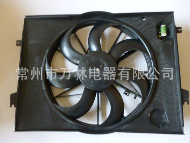 獅跑2.0電子扇總成   OEM 25380-1F552  獅跑2.0水箱散熱器工廠,批發,進口,代購