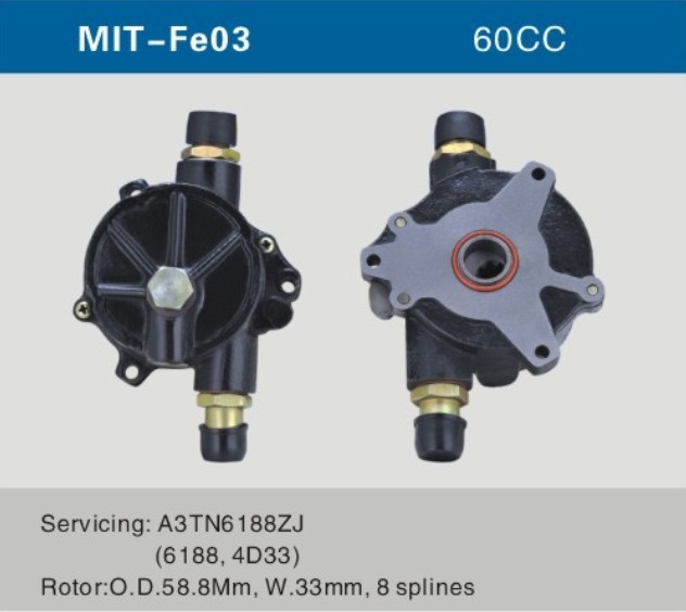 供應mitsubishi 三菱汽車發電機真空泵 剎車助力泵 型號MIT-FE03工廠,批發,進口,代購