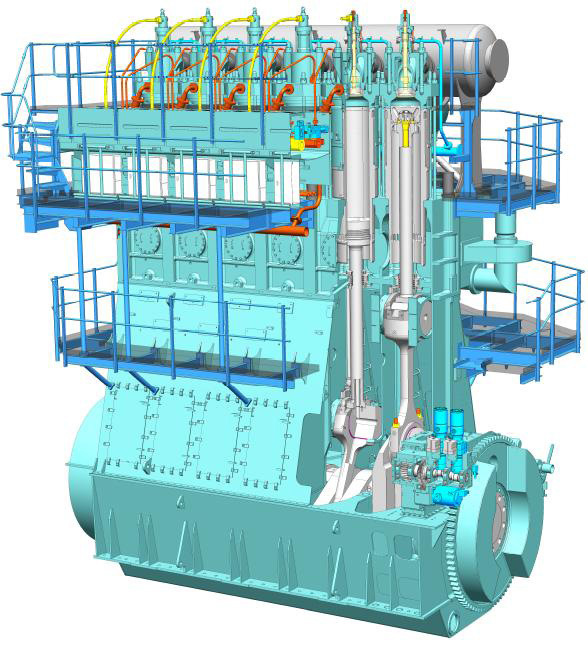 柴油發動機總成玉柴WARTSILA RT-flex 50-B工廠,批發,進口,代購