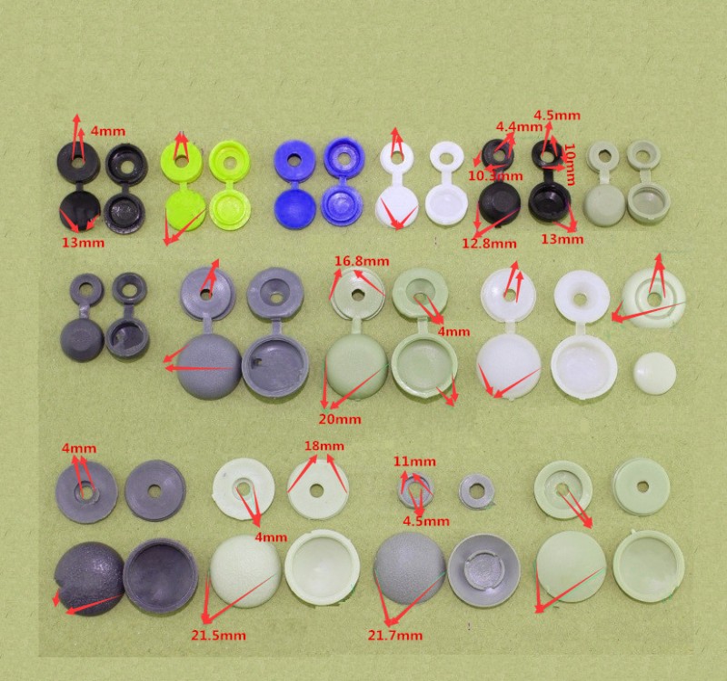 通用螺絲裝飾蓋 快絲裝飾帽蓋 螺絲帽蓋 遮醜蓋 傢具用裝飾帽蓋批發・進口・工廠・代買・代購