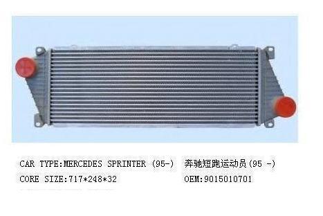 本公司專業生產銷售奔馳和大眾轎車用中冷器工廠,批發,進口,代購