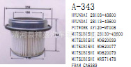 供應現代28113-43600 AY120-MT008 28130-43600 CA6389空氣濾清器工廠,批發,進口,代購