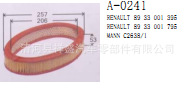 供應雷諾系列8933001395 8933001795 C2638/1空氣濾清器 濾芯工廠,批發,進口,代購