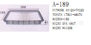 供應豐田17801-46070 AY120-TY029 SFA4607 WA1398空氣濾清器工廠,批發,進口,代購