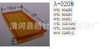 廠傢直銷歐寶90234260 834259 834290 C2453/2空氣濾清器 濾芯器工廠,批發,進口,代購