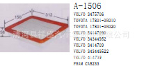 廠傢直銷豐田17801-0B020 3475706 414709 CA5233空氣濾清器工廠,批發,進口,代購