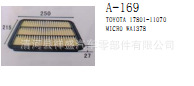 供應豐田17801-11070 WA1378空氣濾清器 濾芯工廠,批發,進口,代購