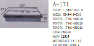 供應豐田17801-08010 17801-55020 CA6690 C2535空氣濾清器工廠,批發,進口,代購