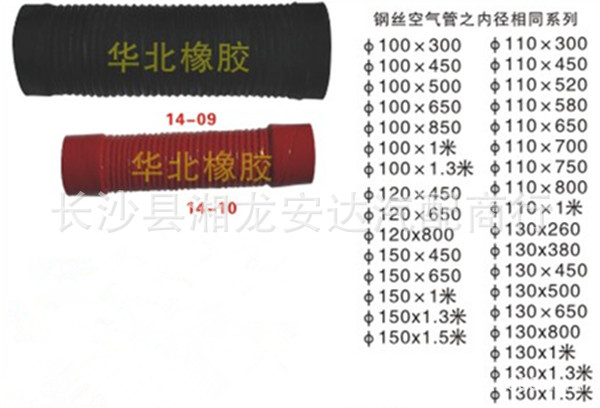 供應各種規格型號尺寸鋼絲米管空氣管大口徑米管矽膠管橡膠管定製工廠,批發,進口,代購