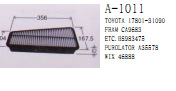 豐田大霸道4000 2700 普拉多 蘭德酷路澤 17801-31090空氣濾清器工廠,批發,進口,代購