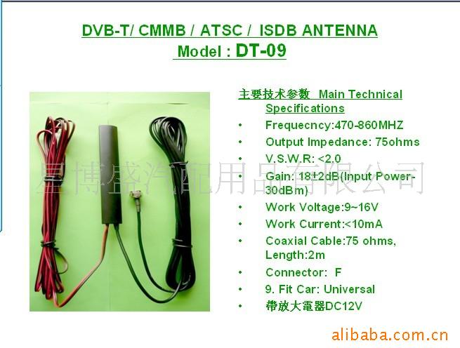 供應 汽車數字電視接收天線工廠,批發,進口,代購