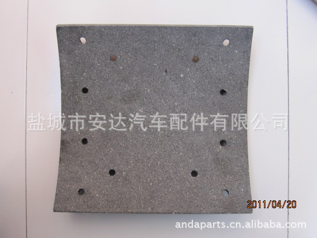 生產重型卡車剎車片，brake lining,2308-355610,剎車蹄襯片工廠,批發,進口,代購