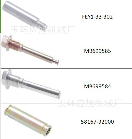 製動器卡鉗剎車分泵導向銷修理包螺栓工廠,批發,進口,代購