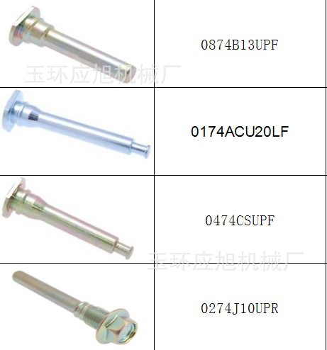 製動器卡鉗剎車分泵導向銷修理包螺栓工廠,批發,進口,代購