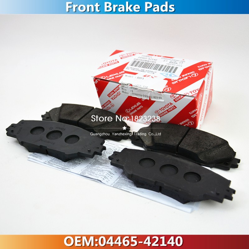 Front Brake Pads 04465-42140 RAV4 ACA3#,ALA30,ZSA3#工廠,批發,進口,代購