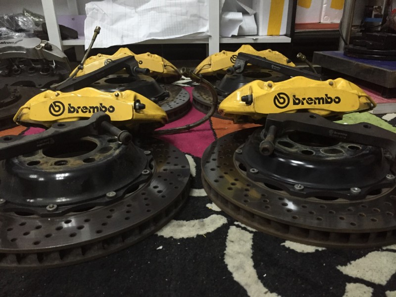 BREMBO GT6&GT4 前355後345原裝碟 ALCON CAR97六POT355原裝碟工廠,批發,進口,代購