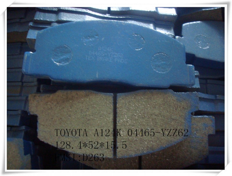 陶瓷剎車片， 豐田 TOYOTA A124K 盤式片  BRAKE PAD批發・進口・工廠・代買・代購