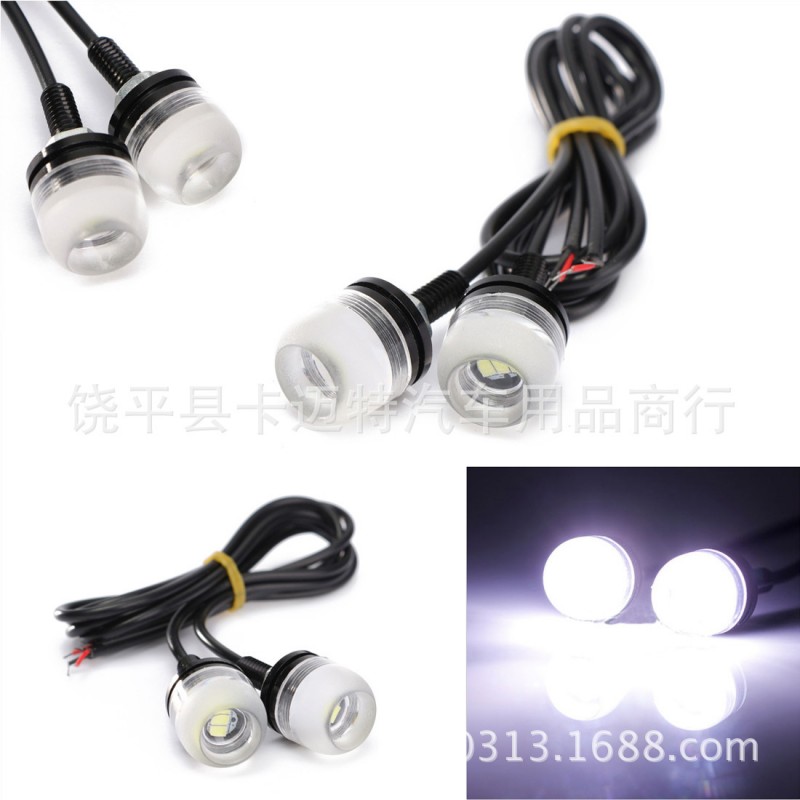 工廠直銷 新款鷹眼燈 5630 3smd 散光 18MM鷹眼燈 磨砂透鏡工廠,批發,進口,代購