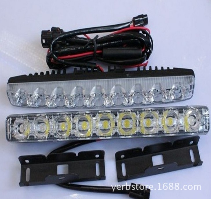 LED日行燈LED daytime running light DRL 9燈大功率汽車日行燈工廠,批發,進口,代購