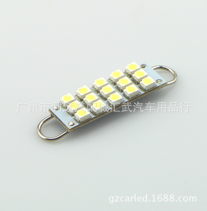 汽車LED 新品帶鉤子扣環12SMD 1210SMD 車頂燈閱讀燈尾箱燈牌照燈批發・進口・工廠・代買・代購