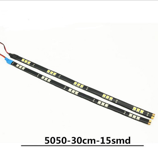 汽車LED軟燈條 30CM 5050貼片 15LED 裝飾燈 日行燈 淚眼燈批發・進口・工廠・代買・代購