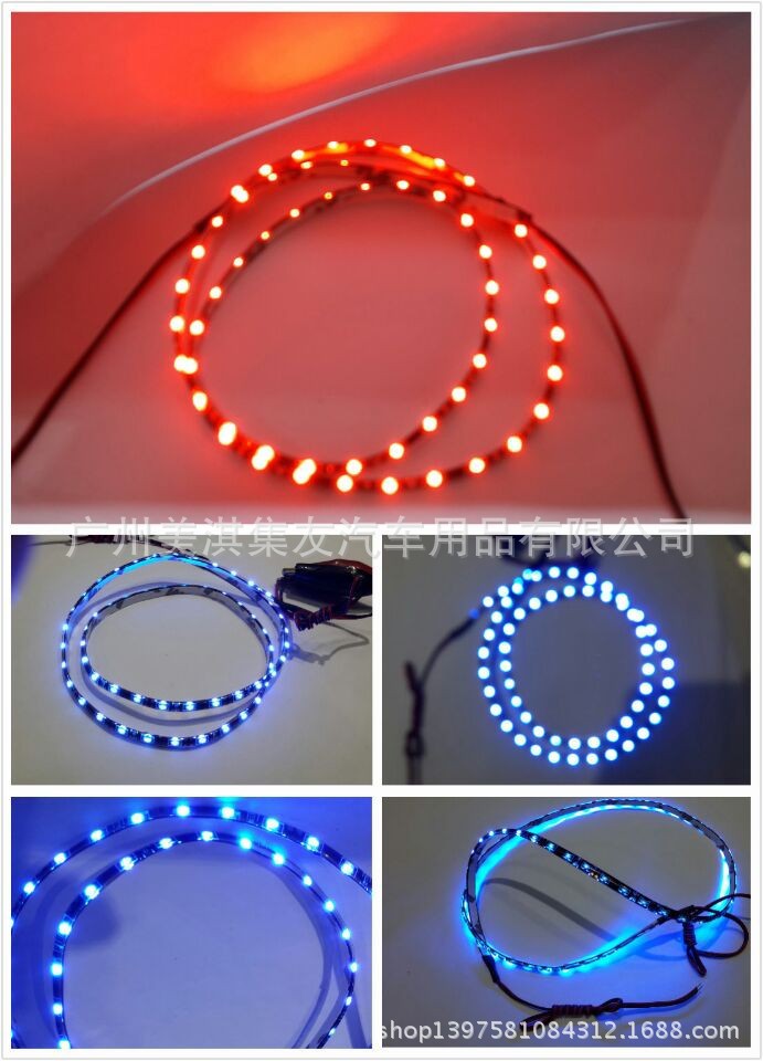 60led側邊燈 防水軟條燈 335側麵發光燈 60CM60燈側邊燈LED淚眼燈工廠,批發,進口,代購