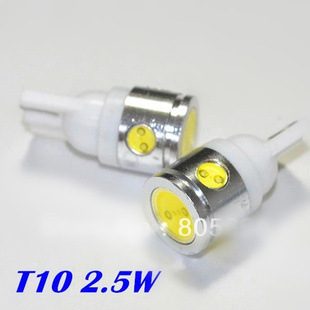 超高亮 新款T10 2.5W 大功率汽車LED 示寬燈 牌照燈 閱讀燈工廠,批發,進口,代購