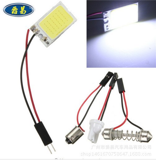 工廠直銷 汽車LED閱讀燈 COB車頂燈 COB-18SMD 平板閱讀燈 車廂燈工廠,批發,進口,代購