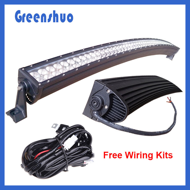 Curved light bar 288W suv atv  led lamps 50inch work light工廠,批發,進口,代購