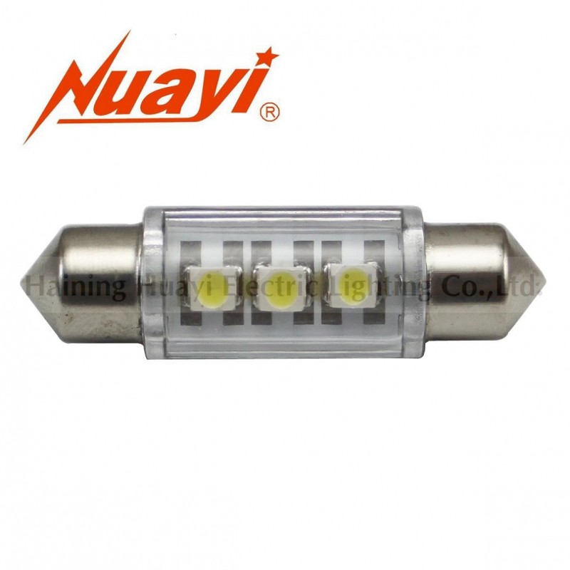 生產供應牌照燈 C5W 211 212 71 FESTOON 3SMD SV8.5 LED汽車燈泡工廠,批發,進口,代購