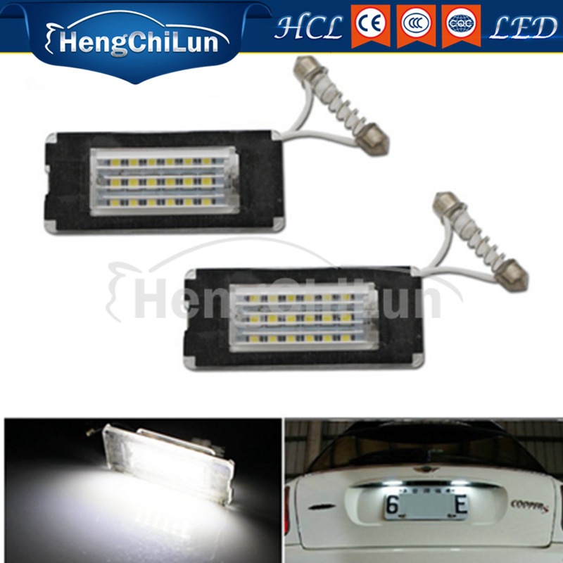 專車專用LED牌照燈 License plate lamp BMW MINI-R56 18SMD/3528工廠,批發,進口,代購