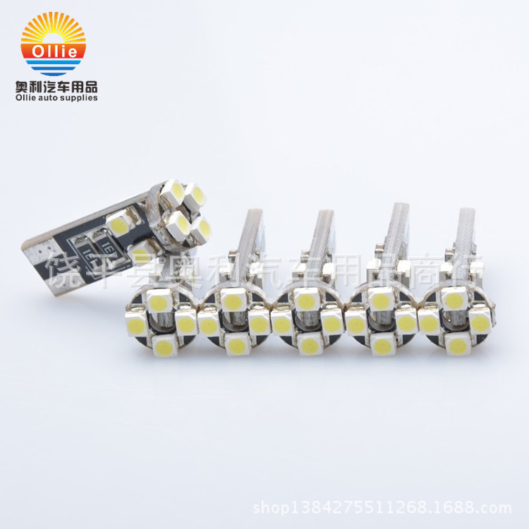 汽車LED T10-8SMD-1210 帶解碼功能 示寬燈/閱讀燈/行車燈/機表燈工廠,批發,進口,代購